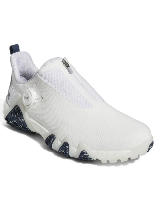 Adidas Codechaos 22 Boa Golf Shoes - Ftwr White/Crew Navy/Crystal White