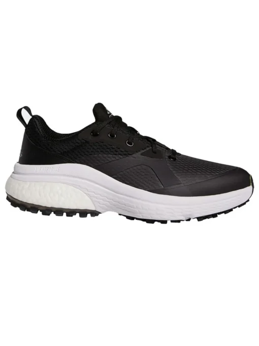 Adidas Solarmotion Golf Shoes - Core Black/Ftwr White/Pulse Lime