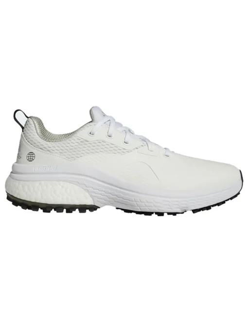 Adidas Solarmotion Golf Shoes - Ftwr White/Dark Silver Metallic/Core Black