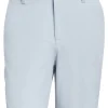 Adidas Textured Golf Shorts - Wonder Blue