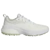 Adidas Women'S Solarmotion Golf Shoes - Ftwr White/Silver Metallic/Linen Green