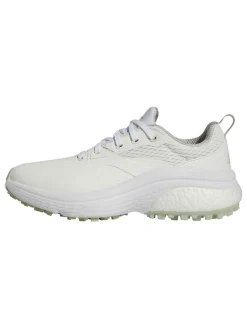 Adidas Women'S Solarmotion Golf Shoes - Ftwr White/Silver Metallic/Linen Green