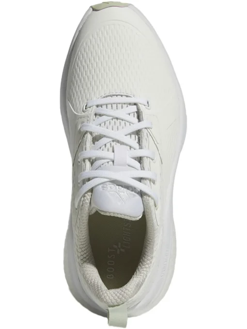 Adidas Women'S Solarmotion Golf Shoes - Ftwr White/Silver Metallic/Linen Green