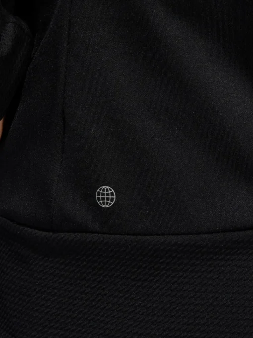 Adidas Women'S Textured Full-Zip Jacket - Black