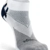 Balega Enduro V-Tech Low Cut Socks - White/Midgrey