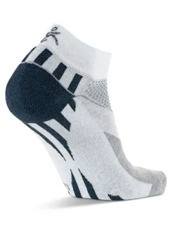 Balega Enduro V-Tech Low Cut Socks - White/Midgrey
