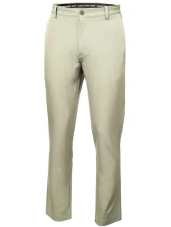 Calvin Klein Bullet Regular Fit Stretch Trouser - Cameo Green