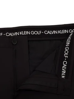 Calvin Klein Bullet Regular Fit Stretch Trouser - Black