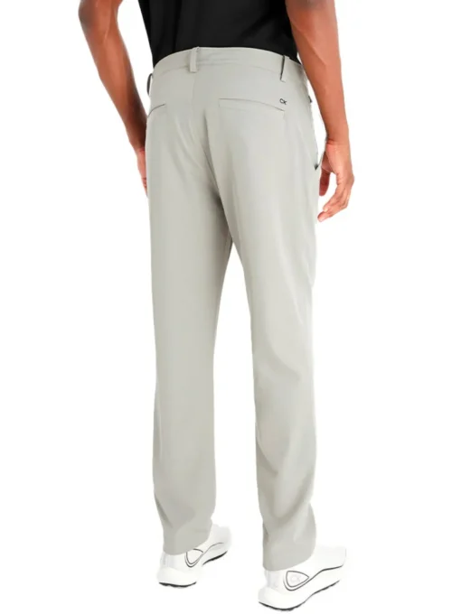 Calvin Klein Bullet Regular Fit Stretch Trouser - Cameo Green