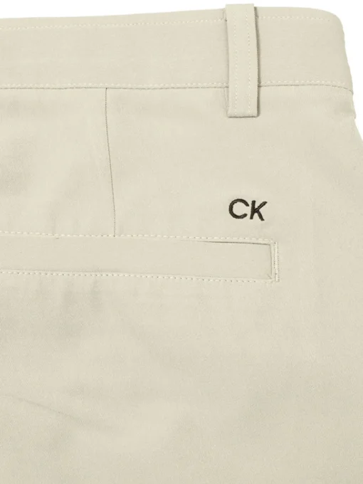 Calvin Klein Bullet Regular Fit Stretch Trouser - Cameo Green