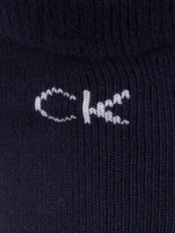 Calvin Klein W Andrus Tech Socks (2 Pairs) - Navy/White