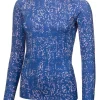 Calvin Klein Women'S Pebble Base Layer - Surf/Lilac