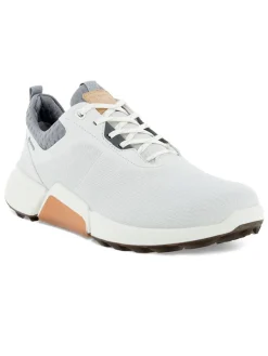 Ecco W Biom Hybrid 4 Golf Shoes - White/Silver Grey