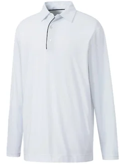 Footjoy Long Sleeve Sun Protection Polo - White