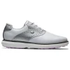 Footjoy Women'S Fj Traditions Spikeless Golf Shoes - White/Silver