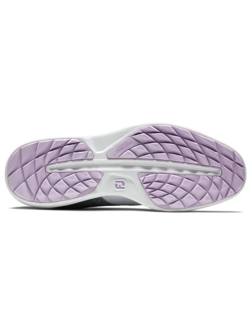 Footjoy Women'S Fj Traditions Spikeless Golf Shoes - White/Silver