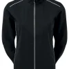 Footjoy Women'S Hydrolite Rain Jacket - Black/Silver
