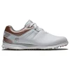 Footjoy Women'S Pro Sl Golf Shoes - White/Rose
