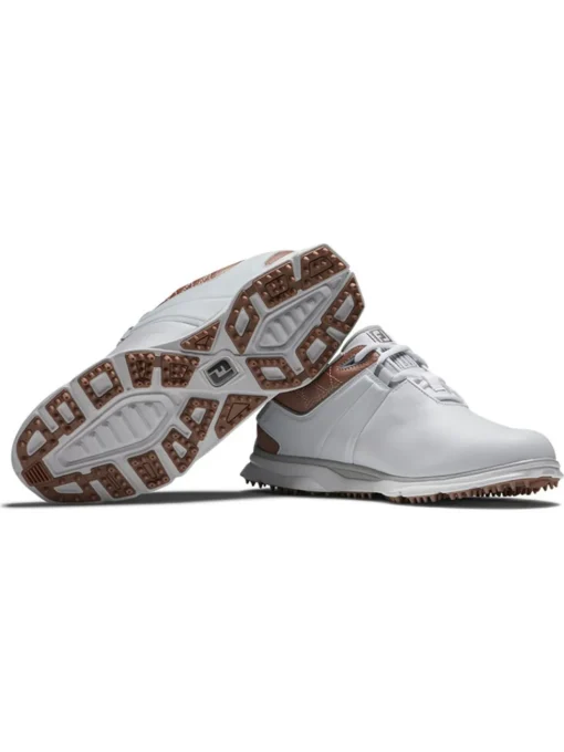 Footjoy Women'S Pro Sl Golf Shoes - White/Rose