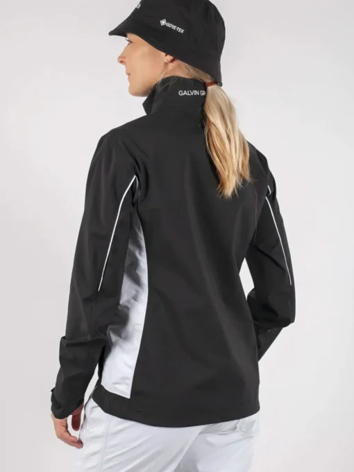 Galvin Green Women'S Aila Gore-Tex Paclite Rain Jacket - Black/White