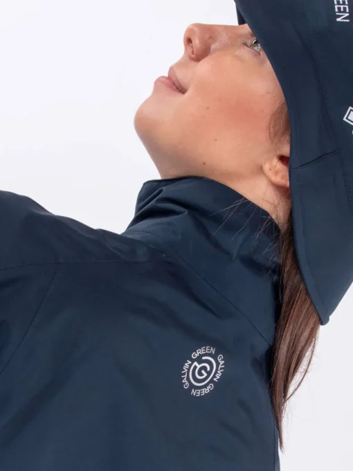Galvin Green Women'S Alice Gore-Tex Paclite Rain Jacket - Navy