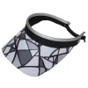 Glove It Women'S Visor - Onyx Geo