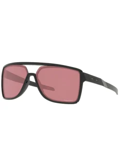 Oakley Castel Sunglasses - Matte Black W/ Prizm Dark Golf