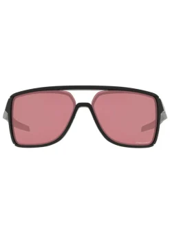Oakley Castel Sunglasses - Matte Black W/ Prizm Dark Golf