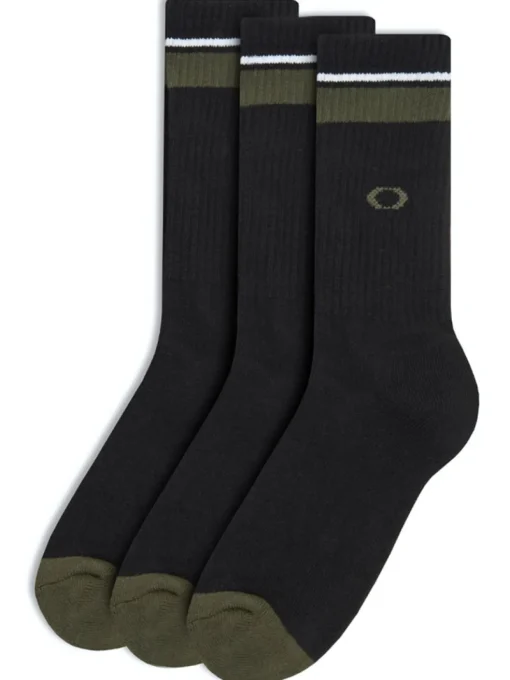 Oakley Essential 3 Pairs Of Socks - Blackout