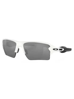 Oakley Flak 2.0 Xl Sunglasses - Polished White W/ Prizm Black Polarised
