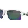 Oakley Flak 2.0 Xl Sunglasses - White W/ Prizm Jade