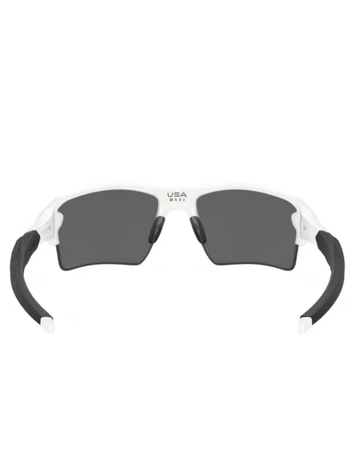 Oakley Flak 2.0 Xl Sunglasses - Polished White W/ Prizm Black Polarised