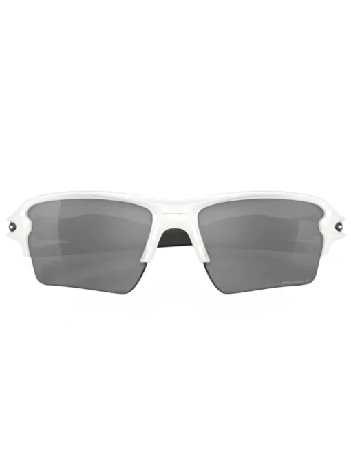 Oakley Flak 2.0 Xl Sunglasses - Polished White W/ Prizm Black Polarised