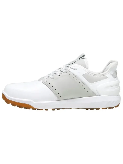 Puma Ignite Elevate Crafted Golf Shoes - Puma White/Ash Grey