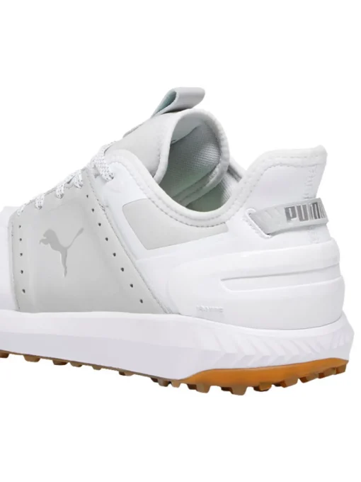 Puma Ignite Elevate Crafted Golf Shoes - Puma White/Ash Grey