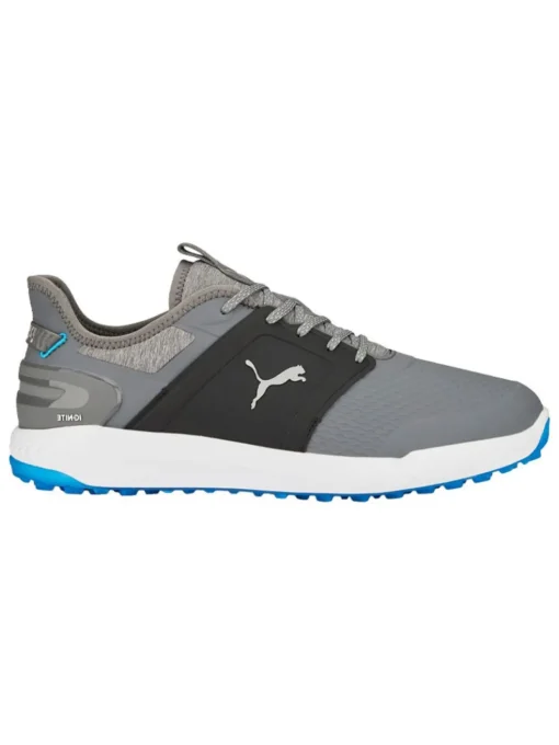 Puma Ignite Elevate Wide Golf Shoes - Quiet Shade/Speed Blue