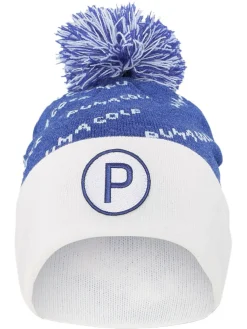 Puma P Removable Pom Beanie