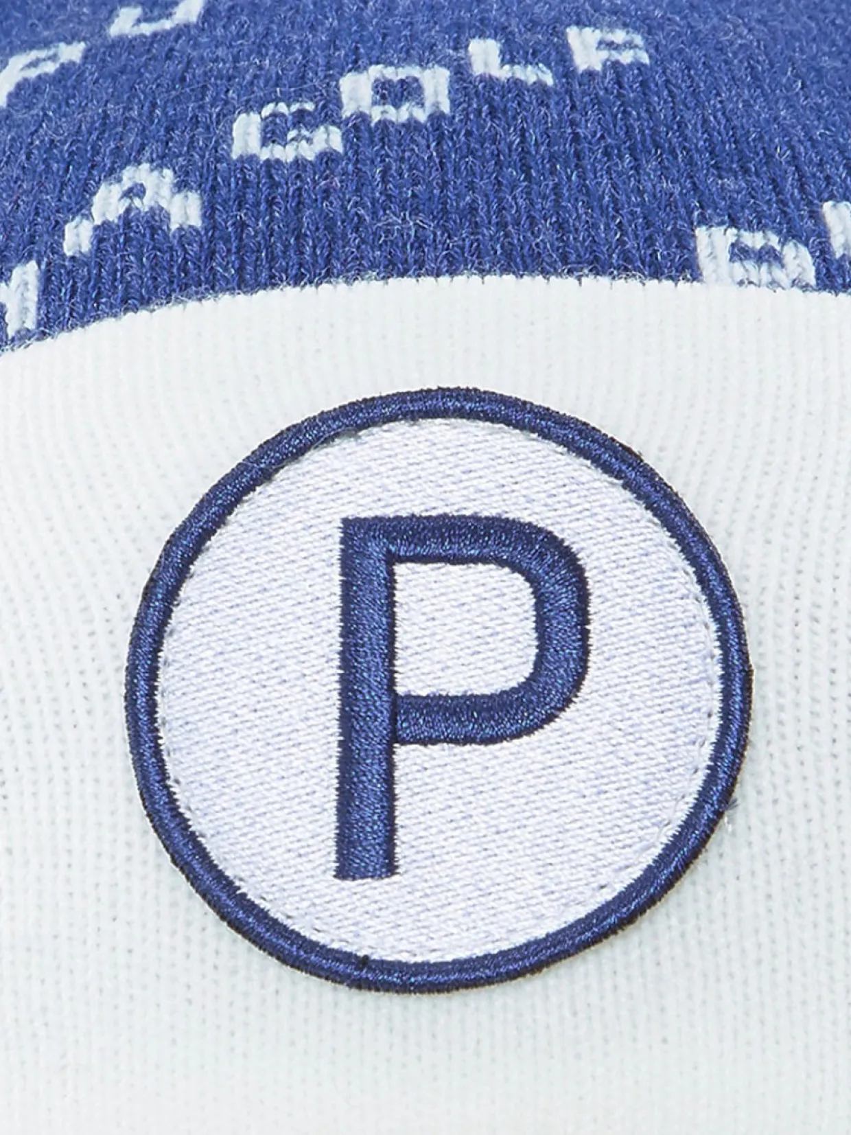 Puma P Removable Pom Beanie