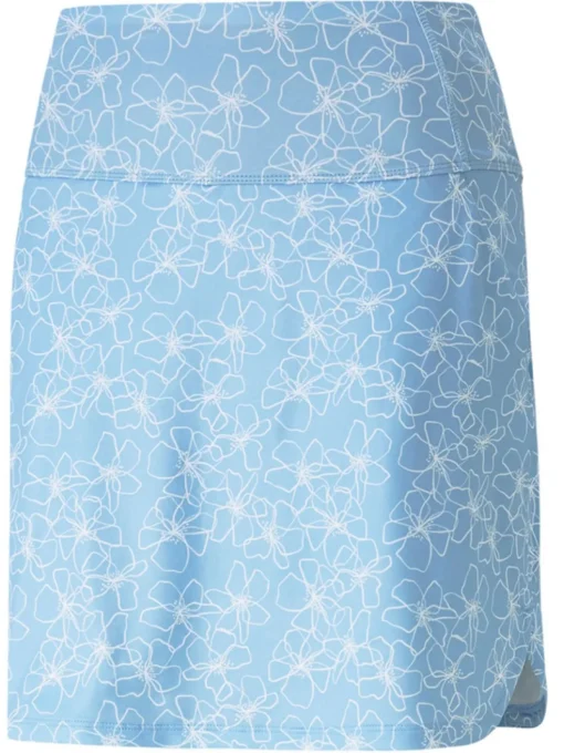 Puma Women'S Pwrmesh Island Flower Skort - Day Dream/Bright White