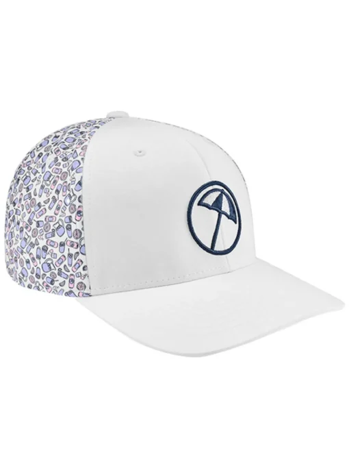 Puma X Arnold Palmer Drinks P Cap - Bright White/Vivid Violet