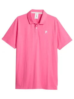 Puma X Palm Tree Crew Golf Polo - Charming Pink