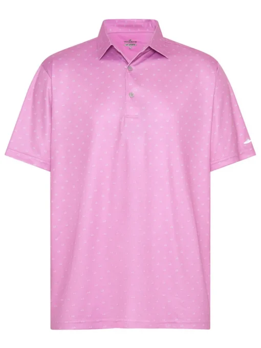 Sporte Leisure Dri-Sporte Carter Mens Polo - Vovo Pink