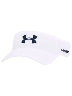 Under Armour Golf96 Visor - White/Midnight Navy