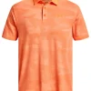 Under Armour Playoff 2.0 Jacquard Polo - Orange Blast