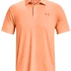 Under Armour Playoff 3.0 Printed Polo - Orange Tropic/Orange Blast