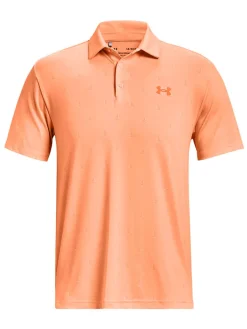Under Armour Playoff 3.0 Printed Polo - Orange Tropic/Orange Blast