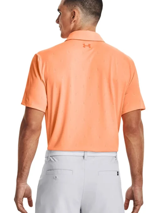 Under Armour Playoff 3.0 Printed Polo - Orange Tropic/Orange Blast
