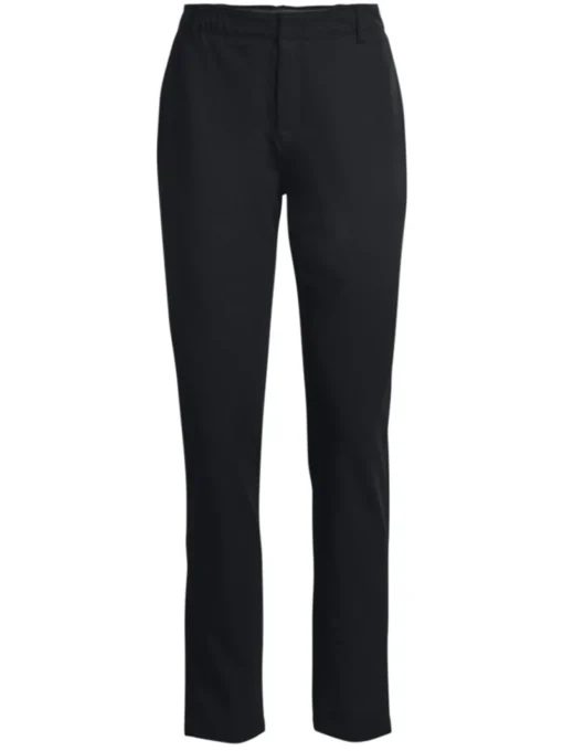 Under Armour Women'S Links Pants - Black/Metallic Silver