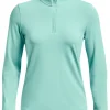 Under Armour Women'S Playoff 1/4 Zip - Turquoise