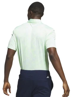 Adidas Aerial Jacquard Polo Shirt - Lucid Lemon